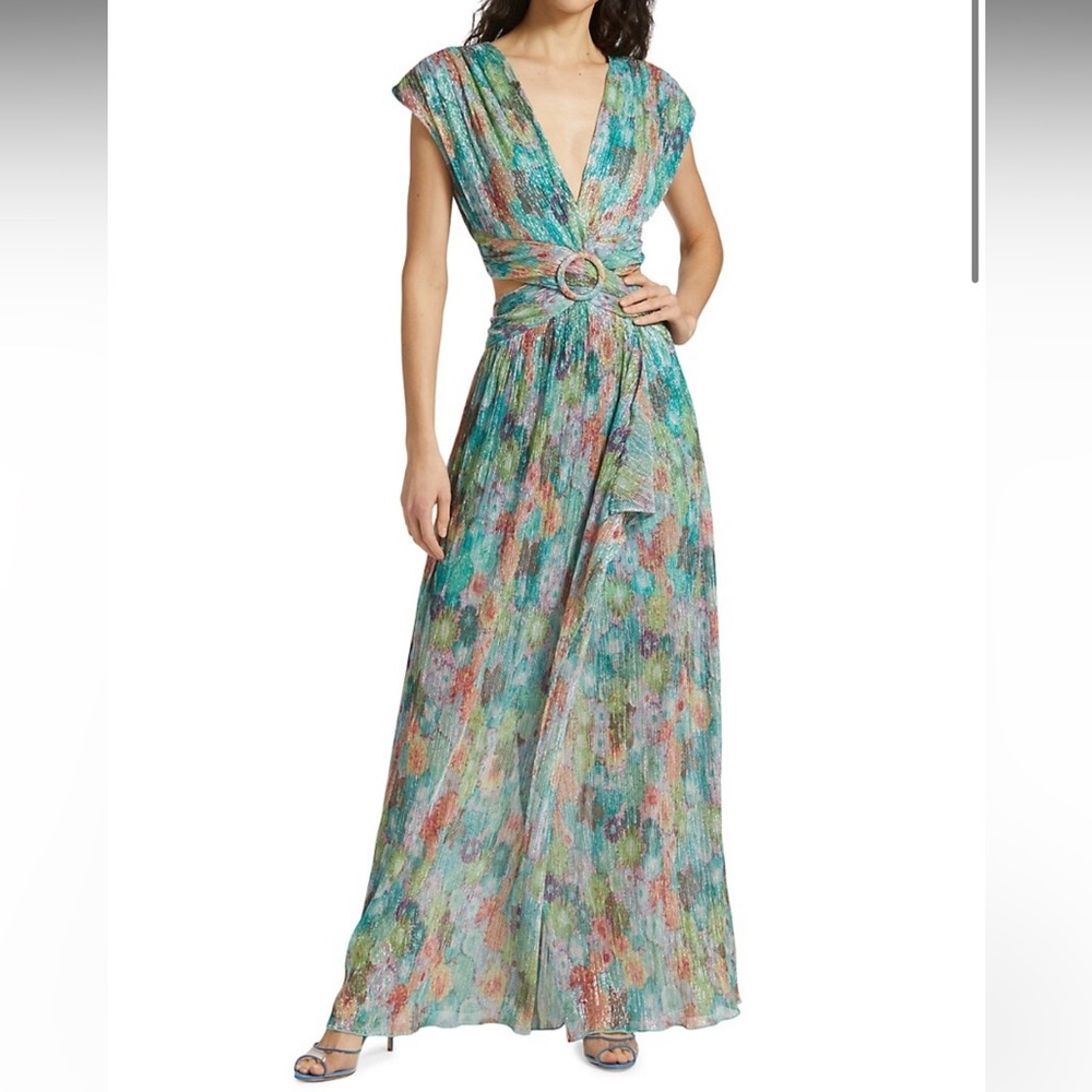 Multi- Color Shimmery Gown